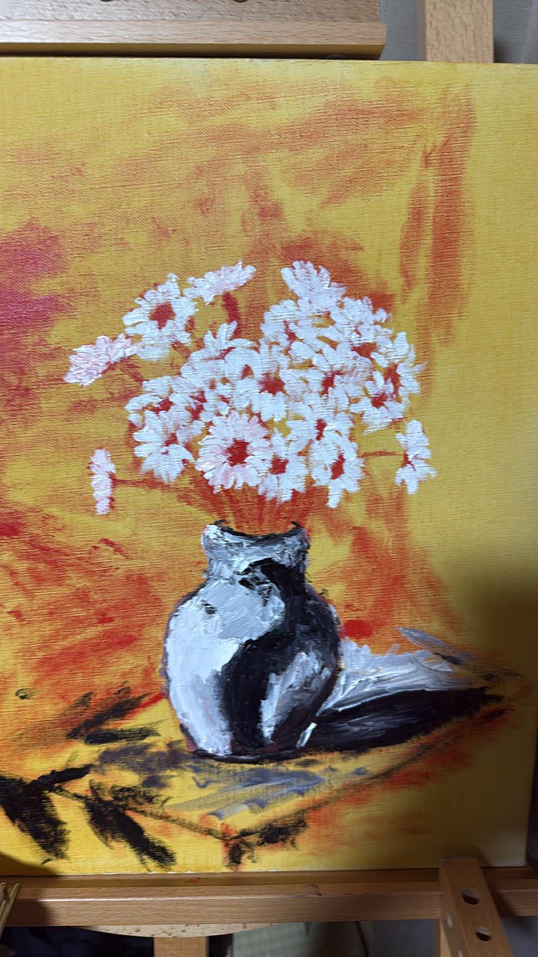 Daisies Painting — plate 2