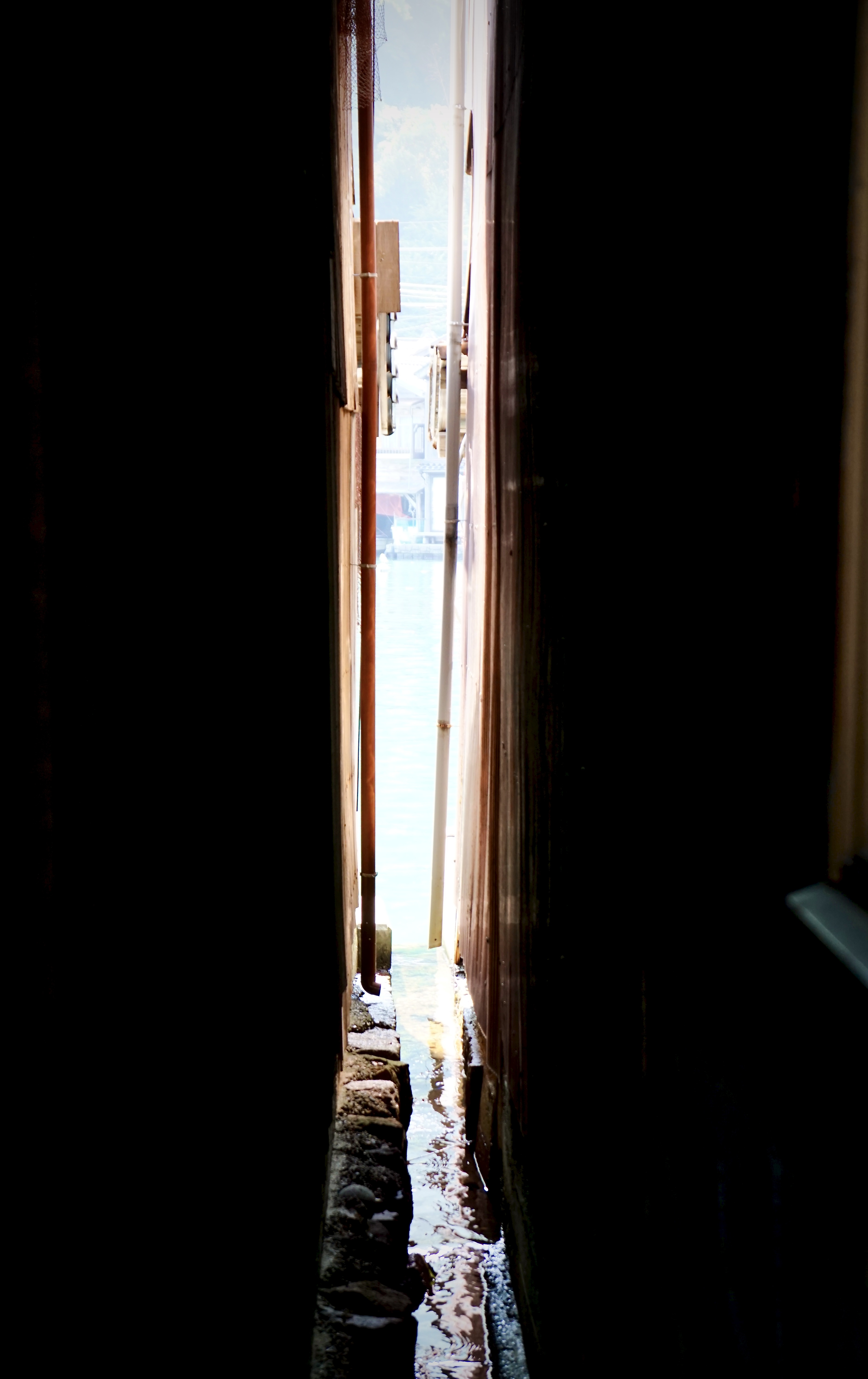 A narrow passage